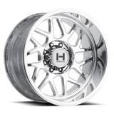 MKW Sprocket F Wheel 8lug Chrome 24x10-1000