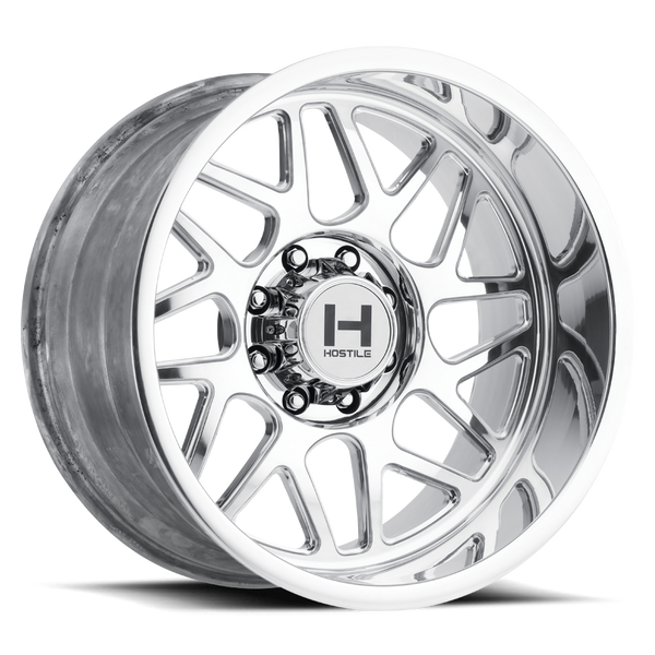 MKW Sprocket F Wheel 8lug Chrome 24x10-1000