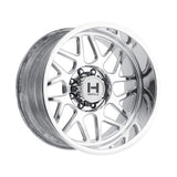 MKW Sprocket F Wheel 8lug Chrome 24x10-2000