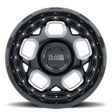 Gusset Gloss Black 9.5"