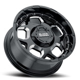 Gusset Gloss Black 9.5"