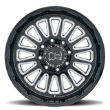 Ocala Gloss Black With Milled Spokes