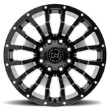 Pinatubo Gloss Black With Milled Window 12"