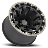 Razorback Matte Black Machine Dark Tint Lip 12"